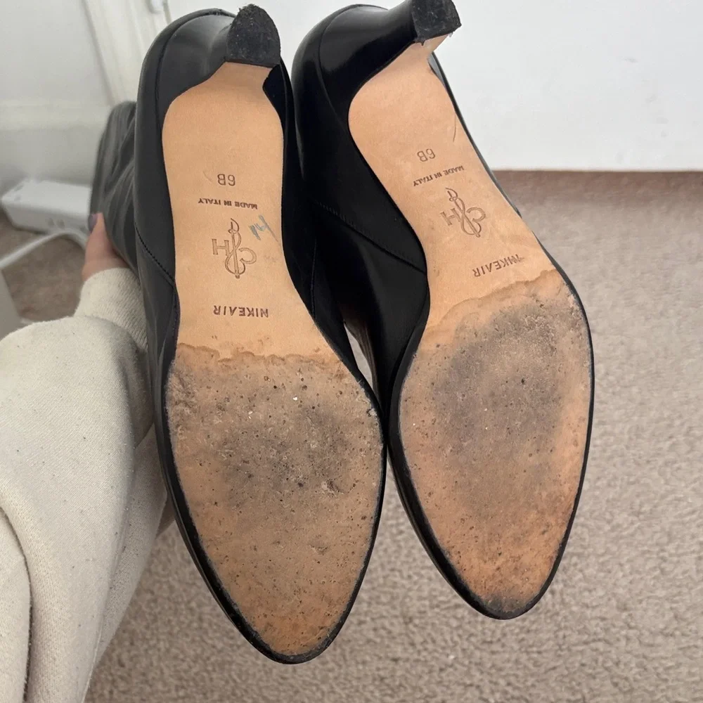 Cole Haan NikeAir Leather Tall Boots - Picture 9 of 11